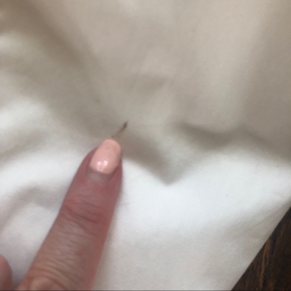 ZARA TRF White Jacket w/Fleece Lining-Size M (EUC) - Picture 5 of 8